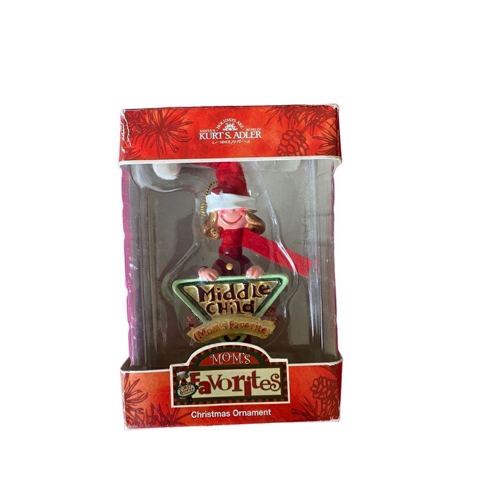 Kurt Adler, new inbox Christmas mom’s Favorites ornament middle child